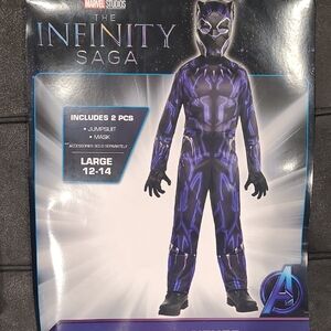 Marvel Avengers Black Panther Costume Large 12-14